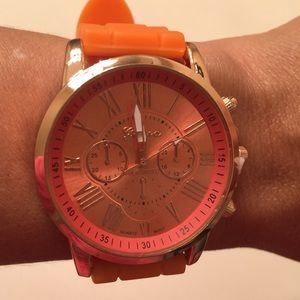 NWT Geneva Silicone Watch