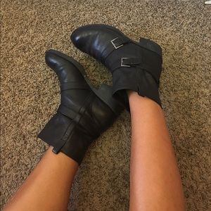 Cole Haan Moto Boots with Nike Air