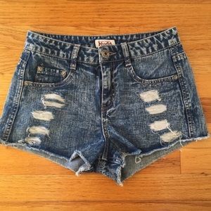 High Waisted Jean Shorts