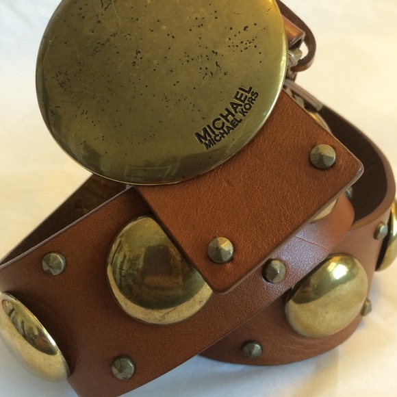 MICHAEL Michael Kors Accessories - Brown leather belt