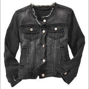 GAP black denim jacket