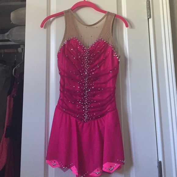 Stunning ice skating or dance dress