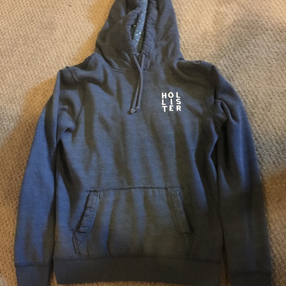 Navy Hollister hoodie