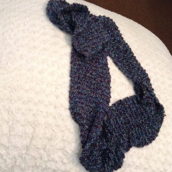 Extra long hand knitted infinity scarf