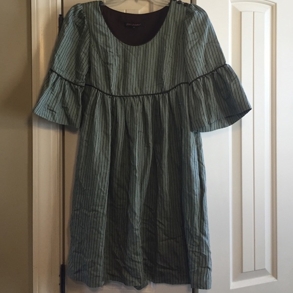 Betsey Johnson pinstriped dress - Picture 1 of 3