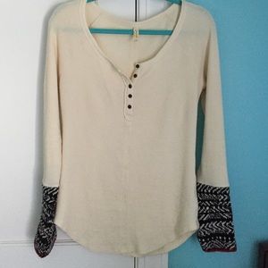Free people thermal shirt