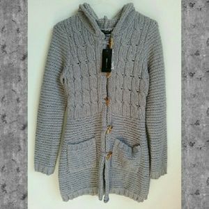 New BCBG Max Azria Sweater Coat
