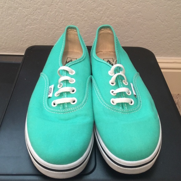 Teal Vans