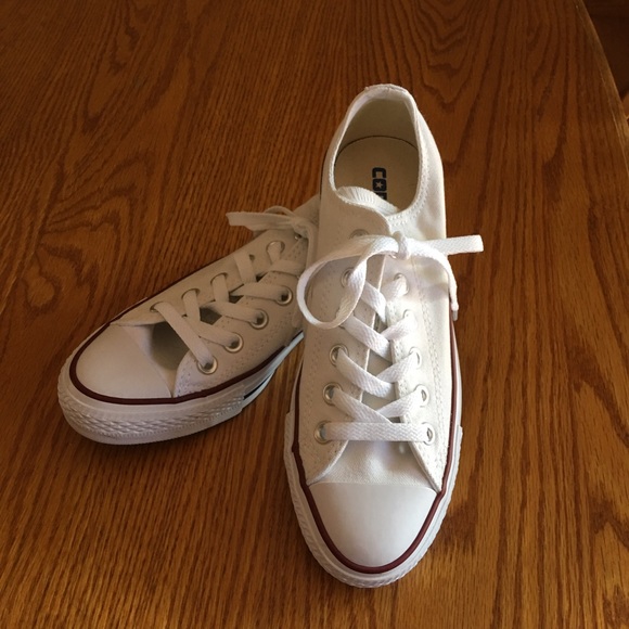White Converse Woman's/ Men's