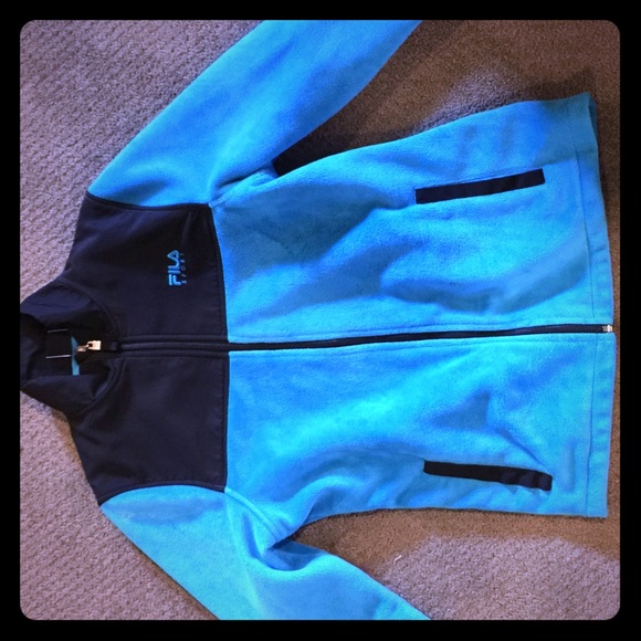 Fila zip up sweatshirt