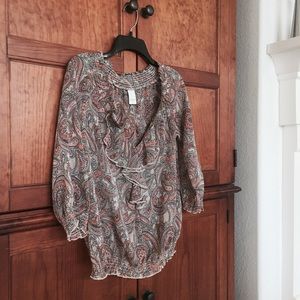 Ruffled French Top