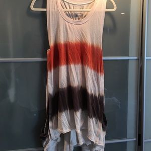 Tie-dye free people tunic
