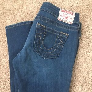 True Religion Gwen Skinny Jeans w/Zipper Ankles