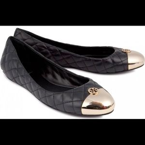 *Reduced* Tory Butch Kaitlin quilted flat size 9.5