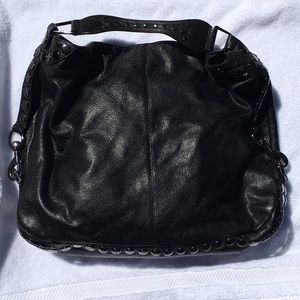 Large Rebecca minkoff tote with gun metal studs!