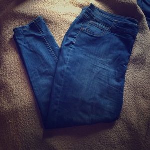 Blue Asphalt Jeggings