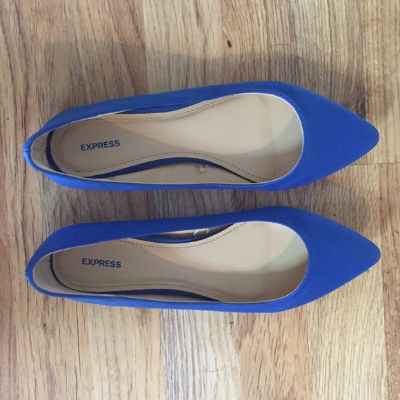 Express Cobalt Blue Flats