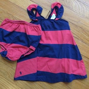 Ralph Lauren dress with diaper cover
