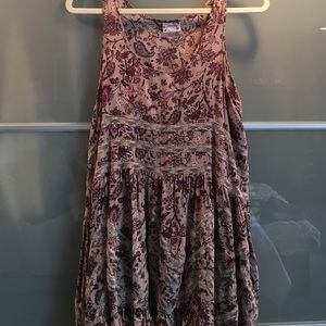 Free people floral tunic