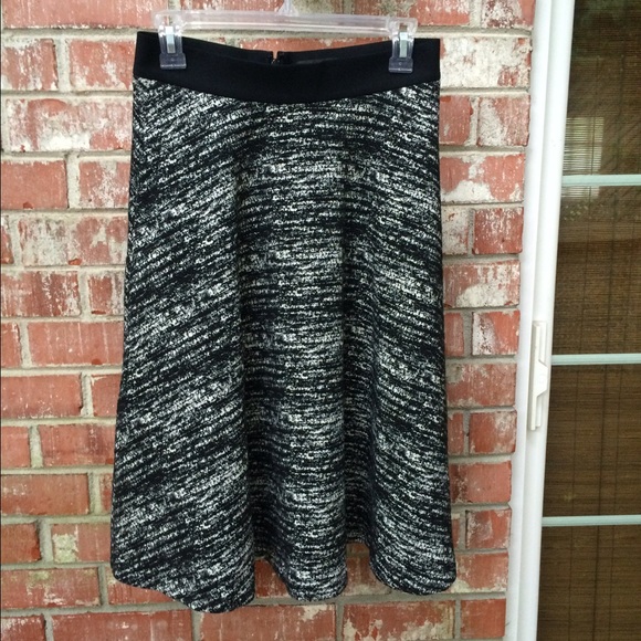 BR B&W Marbled Skirt