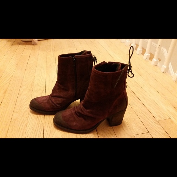 Bos. & Co. 'Barlow' purple suede boots