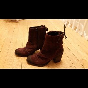 Bos. & Co. 'Barlow' purple suede boots