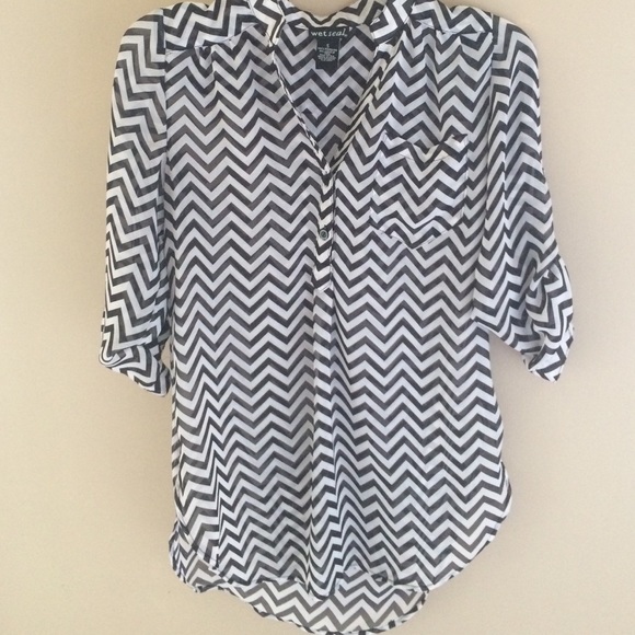 Cheveron tunic