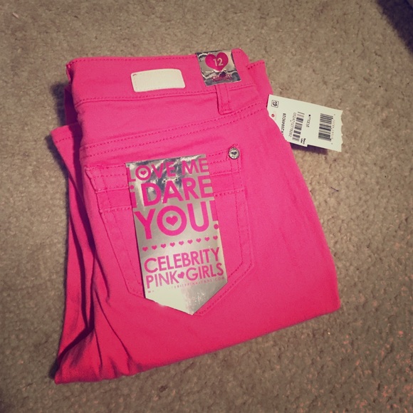Pink Skinny Pants