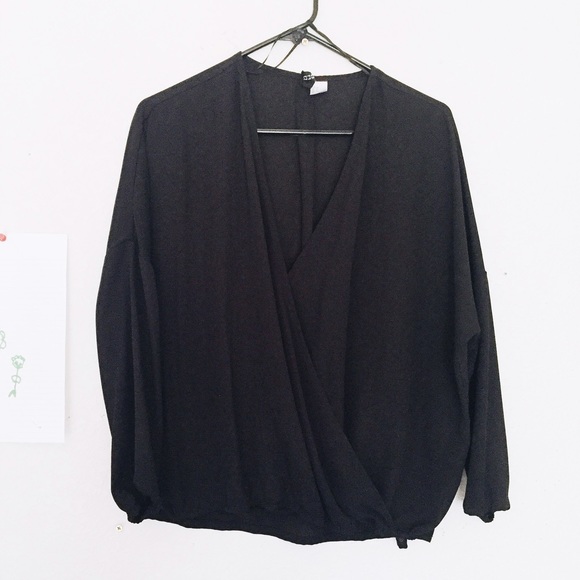 Chiffon vneck dressy blouse
