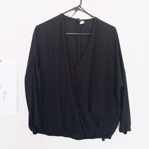 Chiffon vneck dressy blouse