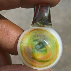 Lampworked pendant