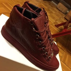 Balenciaga Arena Rouge Grenat sneakers