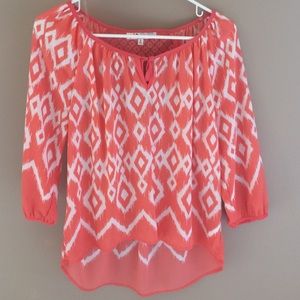 Coral top