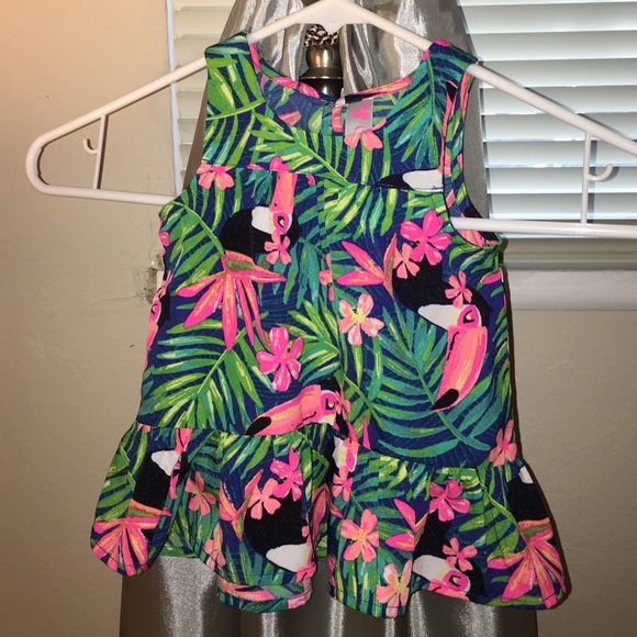 baby floral shirt