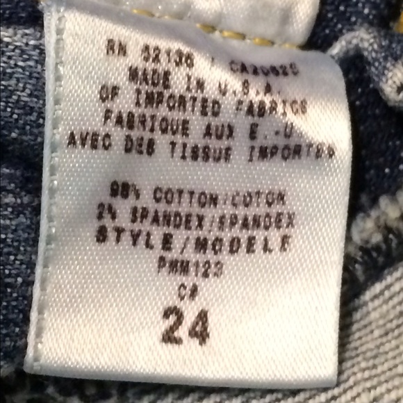 EUC Marciano Straight Skinny Jeans size 24/00/XXS - Picture 3 of 3