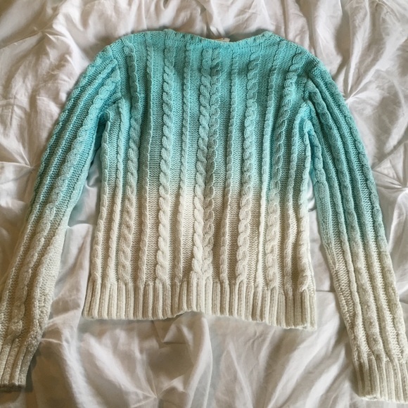 Size M Talbots Ombre Knit Sweater - Picture 4 of 4