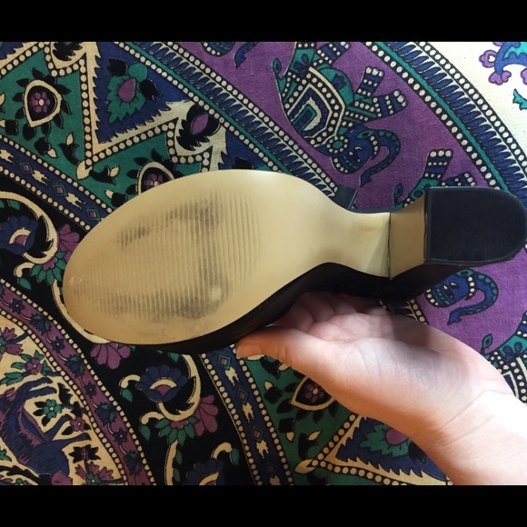 Steve Madden platform peep toe block heels - Picture 3 of 3