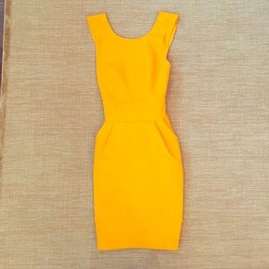 Open back Club Monaco Dress with pockets