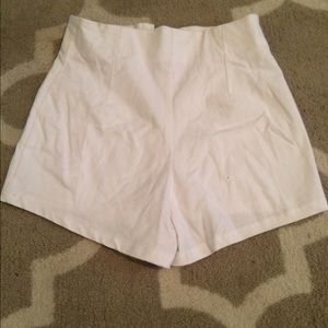 Foreign Exchange high wasted Shorts