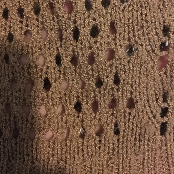 Cute Tan Cardigan - Picture 3 of 4