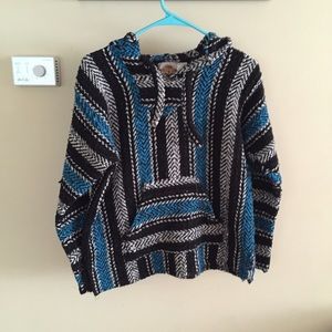Blue drug rug