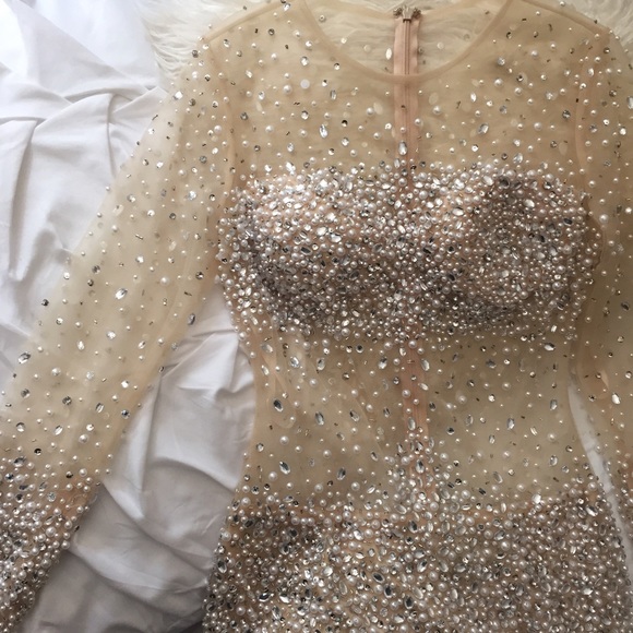 Beautiful crystal prom/homecoming dress