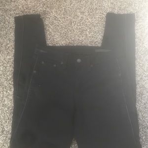 Rag and Bone Black Riding Jeans