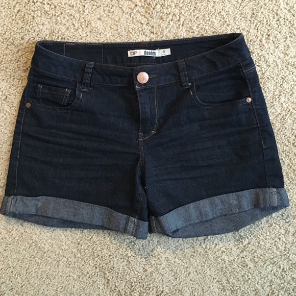 Dark Denim Jean Shorts