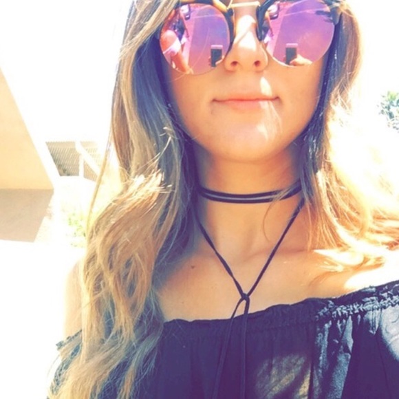 Suede bolo tie choker✖️ - Picture 3 of 3