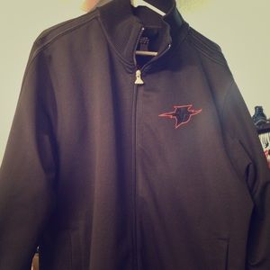 Men's Golden State zip up fleece!