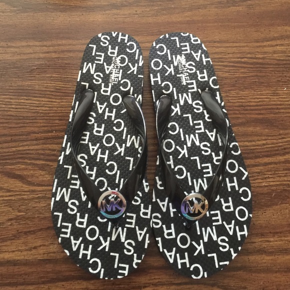 Michael Kors black sandals size 8 new