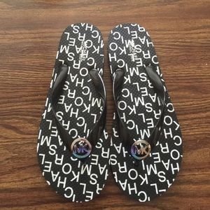 Michael Kors black sandals size 8 new