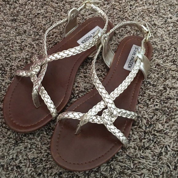 Steve Madden Sandals Gold size 8.5