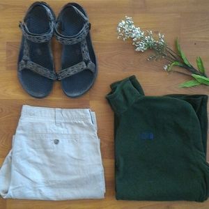 The North Face fleece pullover